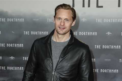 Alexander Skarsgard attends ‘The Northman’ German premiere as new poster is unveiled