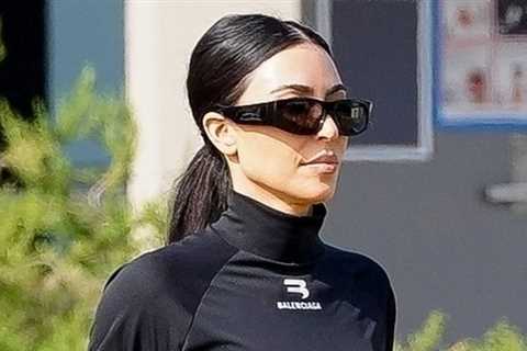 Kim Kardashian spends another Sunday at the Son Saint soccer game
