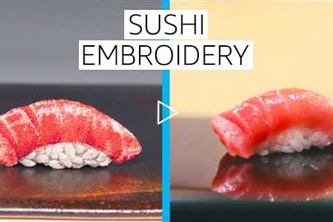PV Inspired | Jiro Dreams of Sushi Embroidery | Prime Video