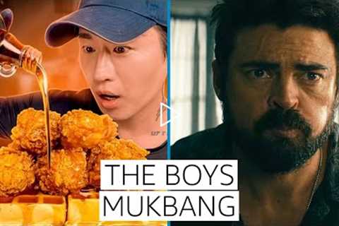 The Boys ASMR Mukbang with Zach Choi | Prime Video