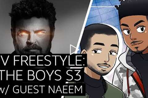 The Boys Season 3 w/ Special Guest Naeem | PV Freestyle | Prime Video