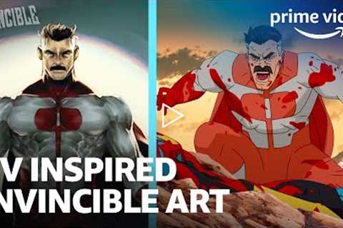 PV Inspired | Invincible Fan Art Timelapse | Prime Video