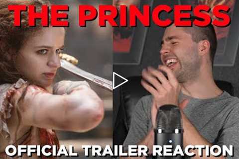 THE PRINCESS Official Trailer (Hulu) || REACTION || I Was NOT Expecting That!