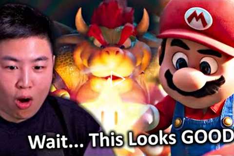 *THIS ACTUALLY LOOKS GOOD!?* The Super Mario Bros. Movie - Official Trailer!! [REACTION]