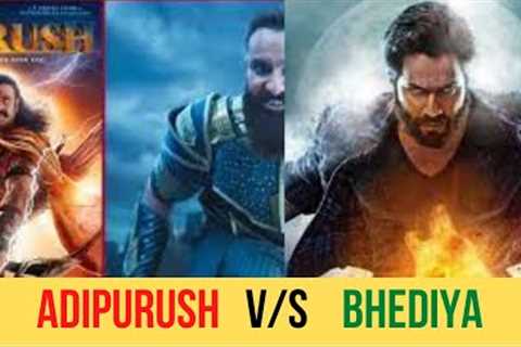 Adipurush versus Bhediya Trailer Review | Bollywood | Real Reviews