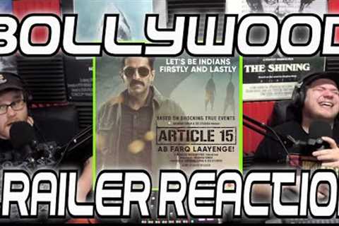 Bollywood Trailer Reaction: Article 15