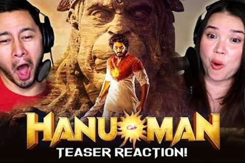 HANUMAN Teaser Reaction! | Prasanth Varma Cinematic Universe | Teja Sajja
