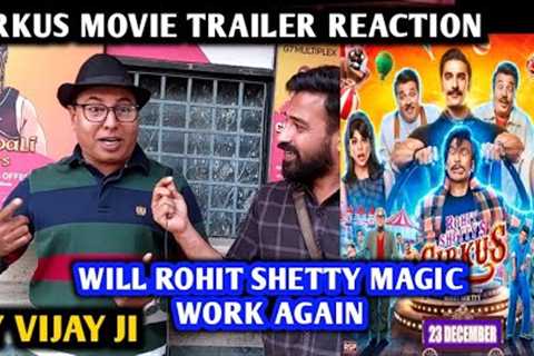 Cirkus Movie Trailer Reaction | By Vijay Ji | Ranveer S, Pooja H, Rohit Shetty, Deepika P, Johnny L