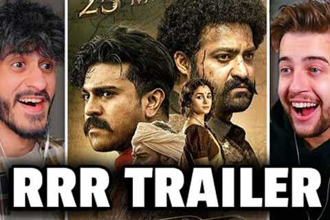 RRR Trailer Reaction by Foreigners | NTR, Ram Charan, Ajay Devgn, Alia Bhatt | SS Rajamouli