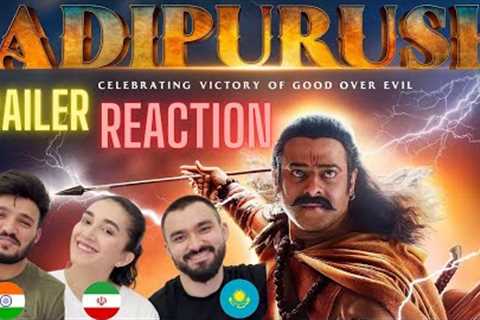 Adipurush Trailer Reaction | Prabhas | Saif Ali Khan | Foreigners React