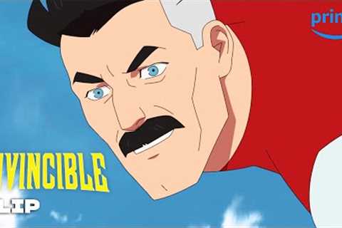 Omni-Man Teaches Invincible How to Fly | Invincible | Prime Video
