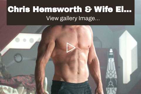Chris Hemsworth & Wife Elsa Pataky Strip Down To Their Swimsuits For Sexy Vacation Photos
