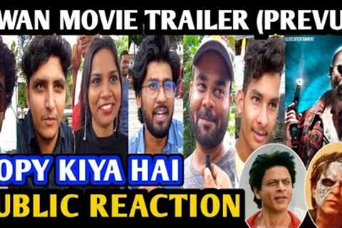 Jawan Movie Trailer Public Reaction | Outside Shahrukh Khan House | Deepika P, Nayanthara, Atlee
