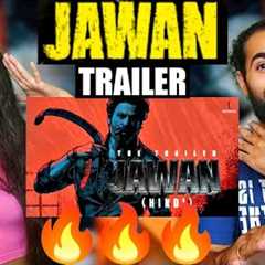 🇮🇳 BLOCKBUSTER!!!🔥🤯 REACTING TO JAWAN TRAILER! | Official Hindi Trailer | Shah Rukh Khan | Atlee