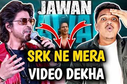 Can''t Believe This: SRK Saw My Jawan Trailer Review and Said....