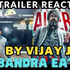Leo Movie Trailer Reaction At BANDRA EATS | By Vijay Ji | Thalapathy Vijay | Sanjay Dutt | Trisha