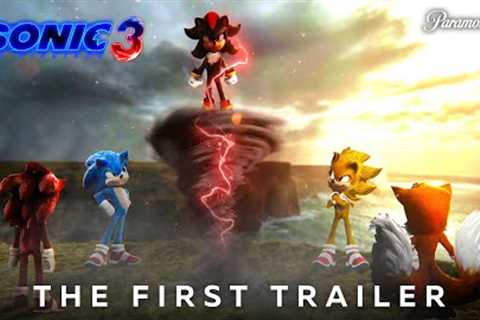 SONIC THE HEDGEHOG 3 – THE FIRST TRAILER (2024) Paramount Pictures