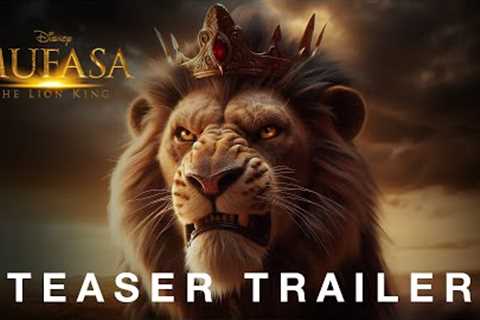 Mufasa - The Lion King 2 - Teaser Trailer | Live-Action Movie, Disney+
