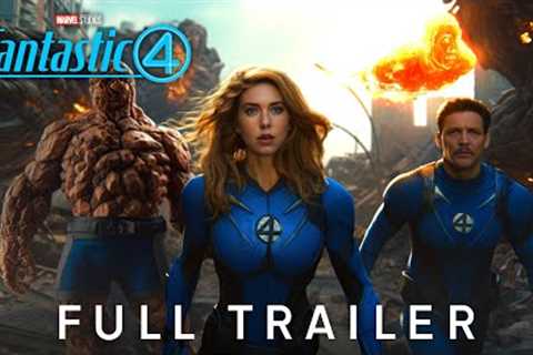 Marvel Studios'' The Fantastic Four – Full Trailer (2025) Pedro Pascal, Vanessa Kirby