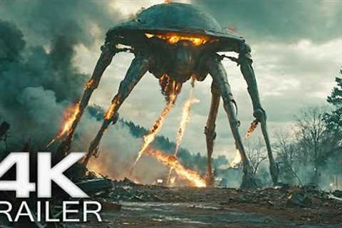 WAR OF THE WORLDS: Extinction Trailer (2024) Tripod Alien Movie 4K