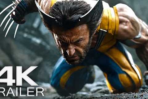 DEADPOOL 3 90 Year Old Wolverine Trailer (2024) Deadpool & Wolverine Movie Clip 4K