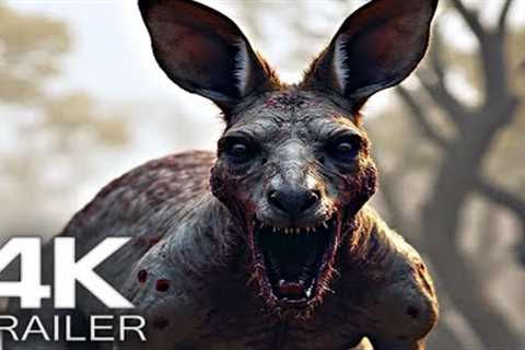 THE RED Trailer (2024) Killer Kangaroo Movie | 4K UHD