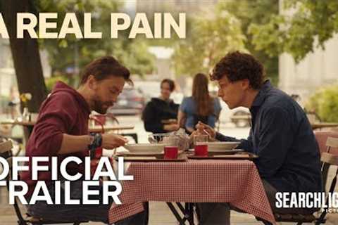 A REAL PAIN | Official Trailer | Searchlight Pictures