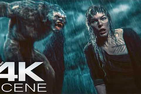 Witch Vs Hunter (2025) Fight Scene - In The Lost Lands Movie Clip 4K UHD