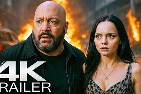 GUNS UP Official Trailer (2025) Christina Ricci, Kevin James - New Action Movies | 4K HDR